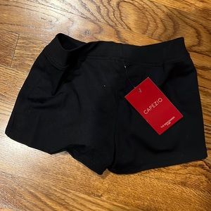 Cape zip girls boy cut shorts